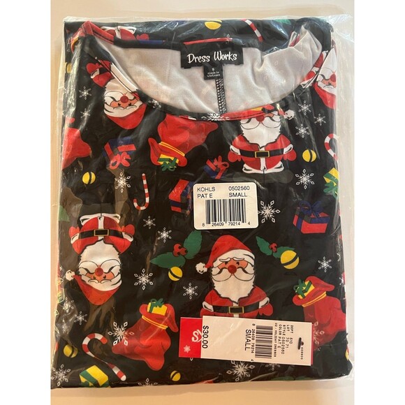 NEW Santa Claus Women's Dress Christmas Ugly Sweater Holiday Party Size Small - Picture 5 of 6